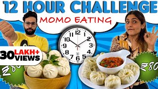 Eating Only MOMO For 12 Hour Food Challenge 😭