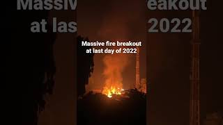 Massive fire breakouts #kamba our Kamba people should know the value of fire department