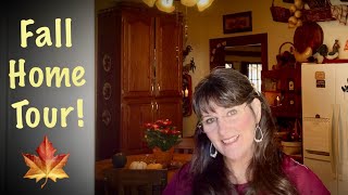 ASMR Autumn Open House! Whole house tour with fall decorating! Soft spoken only. Thanksgiving ready!