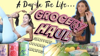 A Day In The Life Of A Fitness Trainer // Meal Prep & Grocery Haul // Sami Clarke