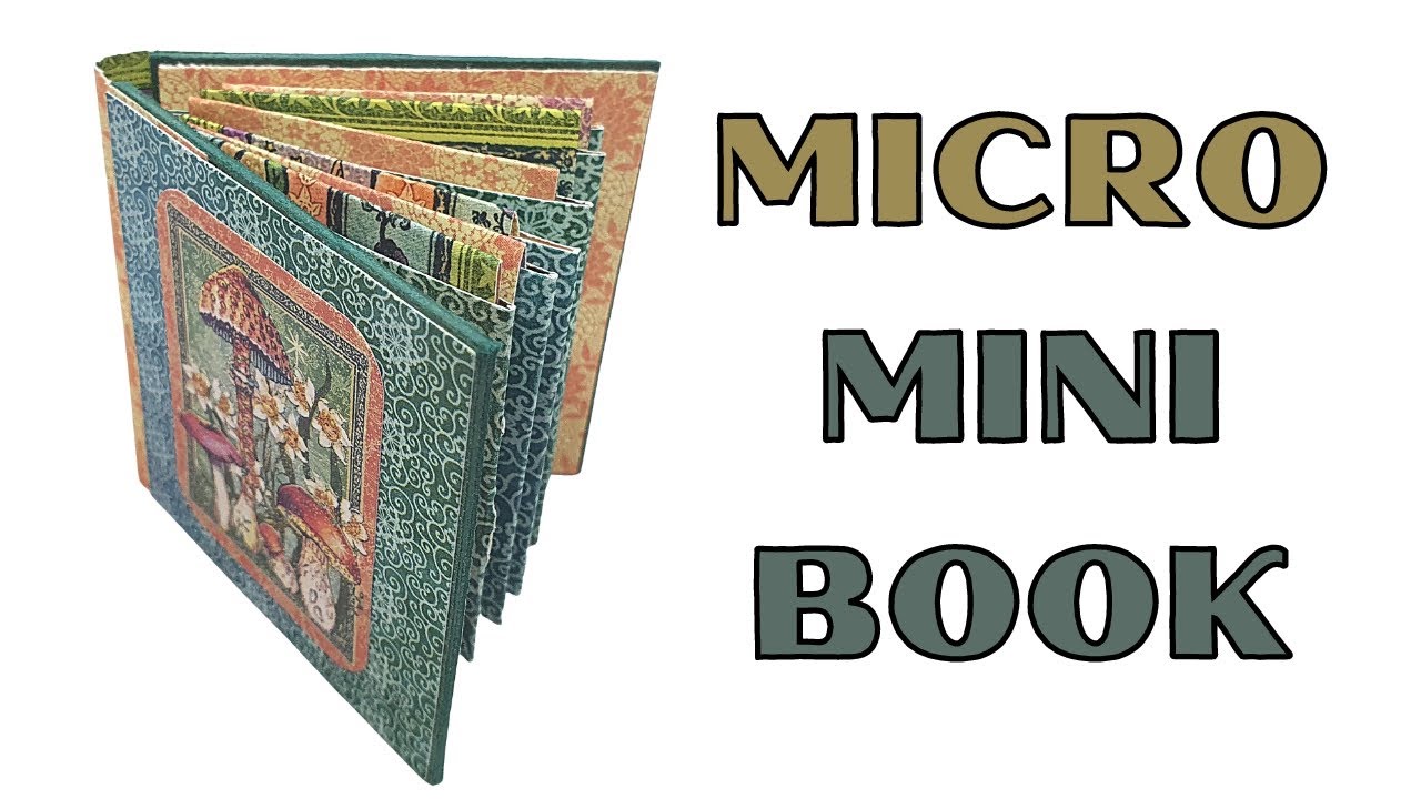 Micro Mini Book Tutorial Youtube