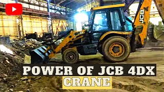 Power of JCB 4DX CRANE I HEC I no edit