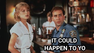 It Could Happen To You Full Movie (1994) Review || Nicolas Cage, Bridget Fonda, Rosie Perez