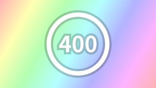 400 seconds timer ‐ Countdown Circle Gradation