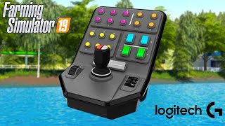 Logitech Farm Sim Side Panel | Unboxing & Game Play