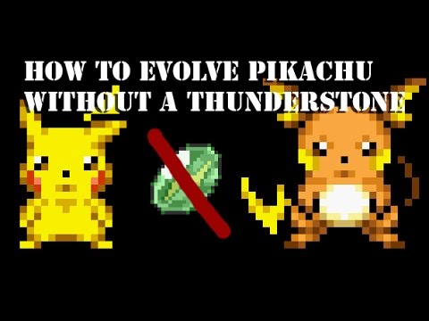 How To Evolve Pikachu Without A Thunderstone How To Evolve Pikachu Without A Thunderstone