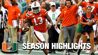 Deejay Dallas 2019 Season Highlights | Miami RB