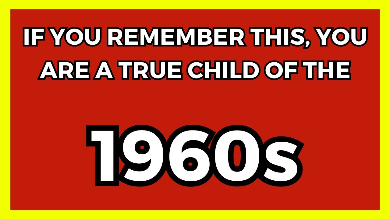 Are You Older Than 65? Test Your Memory With This 1960s Trivia Quiz ...