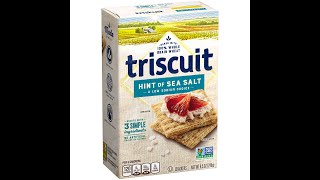 Graham Snacks! - Triscuit Hint of Sea Salt