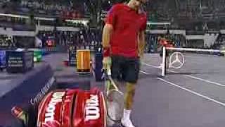 ATP 2007 Shanghai Masters - 4 Federer vs Roddick Highlights