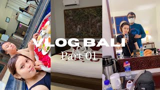 Vlog Bali part 1 || villa bali aestetic #raenvlog #bali #honeymoonbali