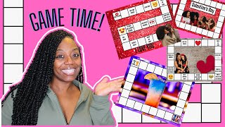 How to make a GAME BOARD in CANVA | Valentine's Day DIY Game