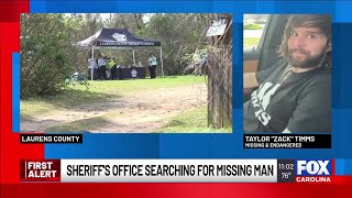 Upstate sheriff's office continues search for missing, endangered man