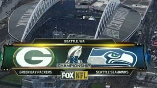 2014 NFC Championship Packers vs Seahawks Fox intro