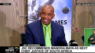 JSC recommends that President Ramaphosa appoint Mandisa Maya as SA's next chief justice