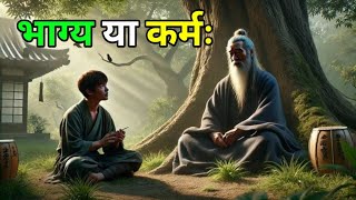 भाग्य या कर्म | Fate or karma HINDI KAHANIYA | buddhist Motivational story #trending  #story