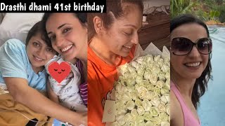 Sanaya Irani Nakul Mehta mohit sehgal attend Drasthi dhami 41st Birthday with baby | Sanaya Irani |