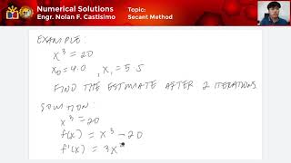 Secant Method Part 2 Example