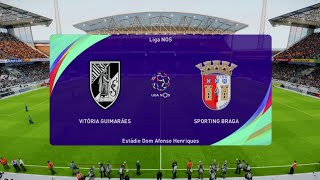 Vitória Guimarães SC vs SC Braga |  PES 21 Primeira Liga Live Gameplay