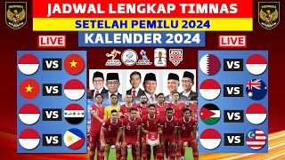 CATAT! Agenda Timnas Indonesia Usai Pemilu - Jadwal Lengkap Timnas Indonesia di Tahun 2024