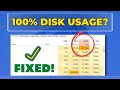 Fix 100% Disk Usage in Windows 10/11 – Permanent Solution (2025)