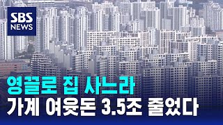 영끌로 집 사느라…작년 3분기 가계 여윳돈 3.5조 줄어 / SBS