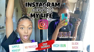 I Let My Instagram Followers Control My Life For 24 Hours | LexiVee03