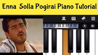 Enna Solla Pogirai Piano Notes | Tamil Piano Songs Notes