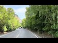 driving in shanxi taihang mountain grand canyon scenic tourist road 4k hdr