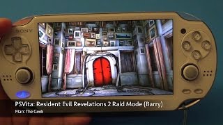 PSVita: Resident Evil Revelations 2 Raid Mode with Barry