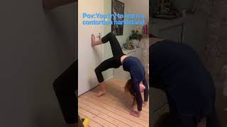 OMG…🫣#funny#shorts #close#girl#contortion #annamcnultychallenge #backbends#hardwork #dancer#gymnast