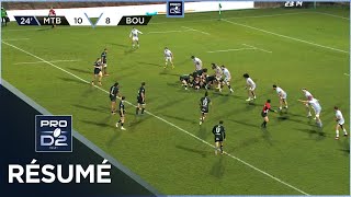 PRO D2 - Résumé US Montauban-US Bressane: 27-27 - J18 - Saison 2021/2022