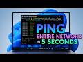 Ping Your Entire Network in 5 Seconds! Using PowerShell ⚡