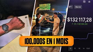 MES PREMIERS 100K DE PROFIT EN 1 MOIS