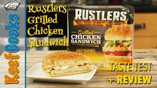 Rustlers Grilled Chicken Sandwich | Taste Test and Review