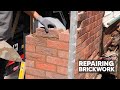 🧱 Repairing Corner Of Garage Brickwork 🧱