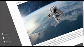 How to Design a Rotating Navigation Bar Using HTML CSS JS