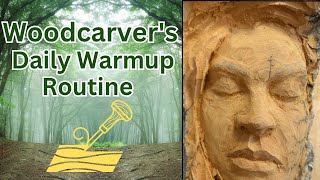 Watch This Professional Woodcarver's Daily Warmup Routine