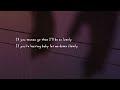 alec benjamin let me down slowly feat. alessia cara official lyric video