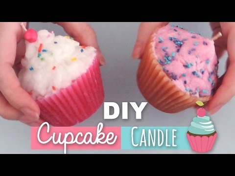 Diy Cupcake candle without mold Diy Cupcake candle without mold