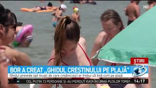 BOR a alcătuit un ghid al creştinului aflat la mare