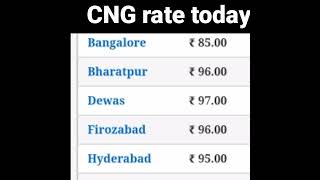 CNG rate today ! #shorts #cng #price