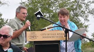 Al Lima Dedication of the Quequechan River Rail Trail   September 23 2017