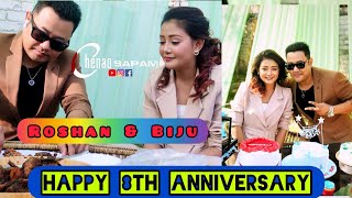 Roshan \u0026 Biju 8 Years Complete Relationship❣️Happy Anniversary👩‍❤️‍👨