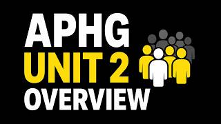 Unit 2 Human Geography APHG Explained: Population & Migration