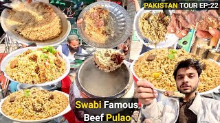 Swabi Famous Ghosht Chawal | WAPDA Wala | Beef Pulao | Street Food | KPK | Pakistan