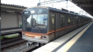 2016.07.19 大阪市営地下鉄 66系 66617F 普通 天下茶屋 行き 発車 摂津市駅 阪急電鉄 阪急電車