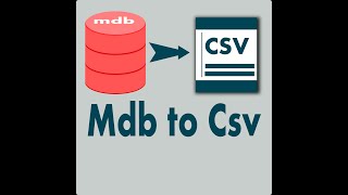 Mdb To Csv