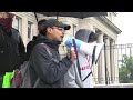 Peaceful Roots of Change holds a protest at the Idaho State Capitol