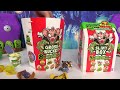 terror fried gross food bucket unboxing halloween toys